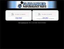 Tablet Screenshot of flatlander-ipp.nl